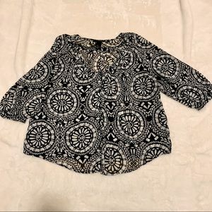 sz 4 flowy H and M blouse